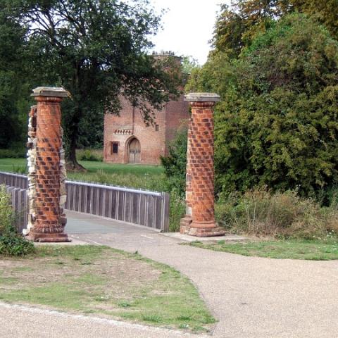 Entrance to Rye House Gatehouse. Photo 2007. Home to the Rye House plot of 1683.