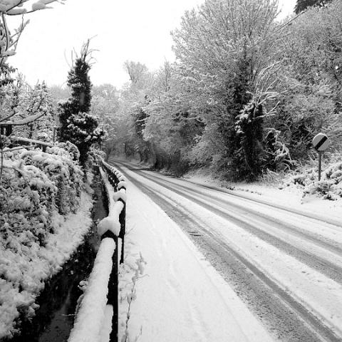 Hunsdon Road, Stanstead Abbotts. Photo Jan 2010.