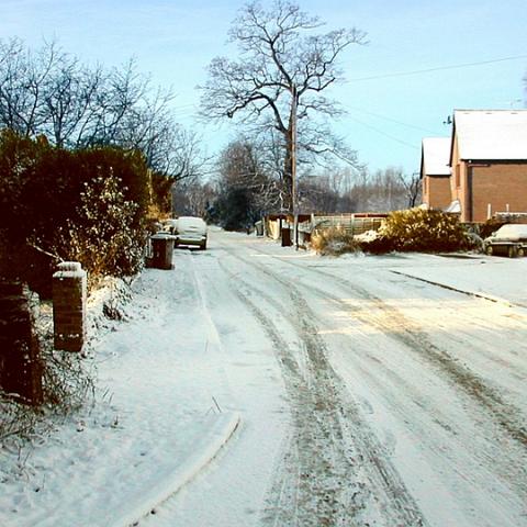Marsh Lane, Stanstead Abbotts. Photo 2003.
