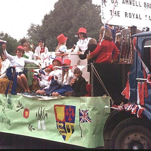 Great Amwell Brownies. Possibly the Royal Jubilee, 1977.