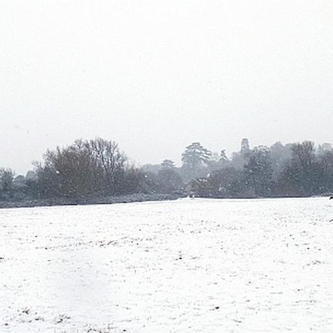 Regional Park walking from Marsh Lane towards Netherfield Lane. January 2013